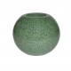 Vase céramique boule vert