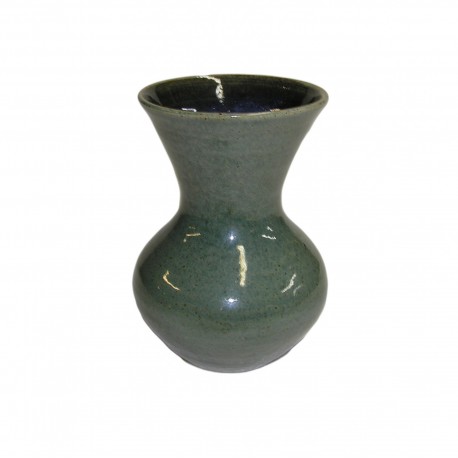 Vase céramique vert boule