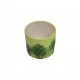 Cache-pot vert avec décor arbres, petit modèle