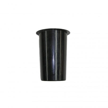 Vase en plastique droit, hauteur 16cm