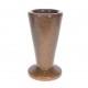 Vase céramique rond marron clair