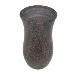 Vase granit rond himalaya