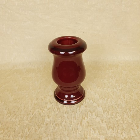 petit vase céramique rouge