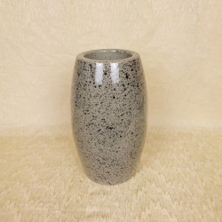 Vase céramique gris