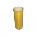 Vase cylindrique jaune gros